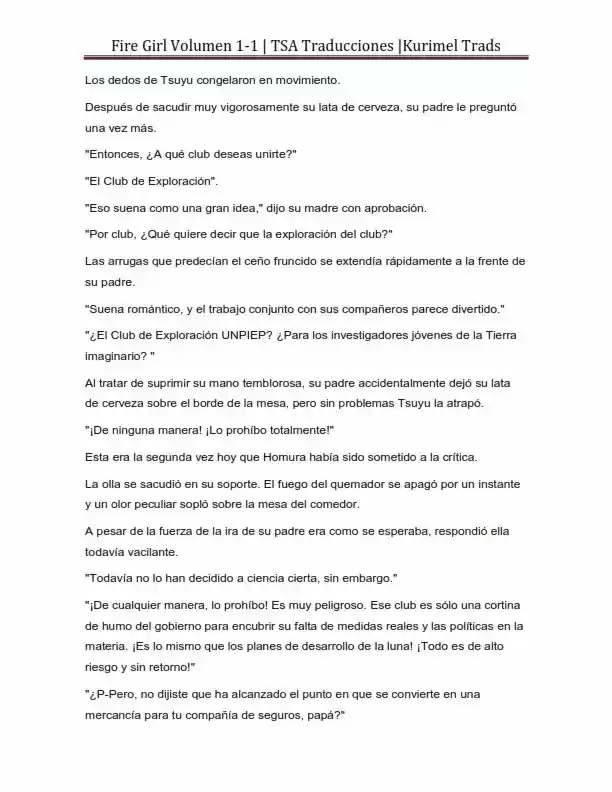 Fire Girl (Novela) - Capítulo 1 - Página 55 - LectorTMOo
