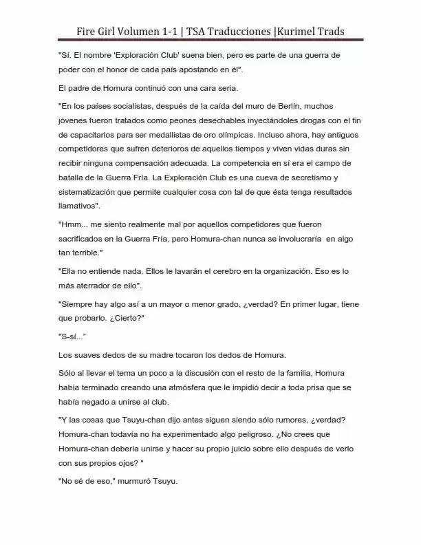 Fire Girl (Novela) - Capítulo 1 - Página 57 - LectorTMOo