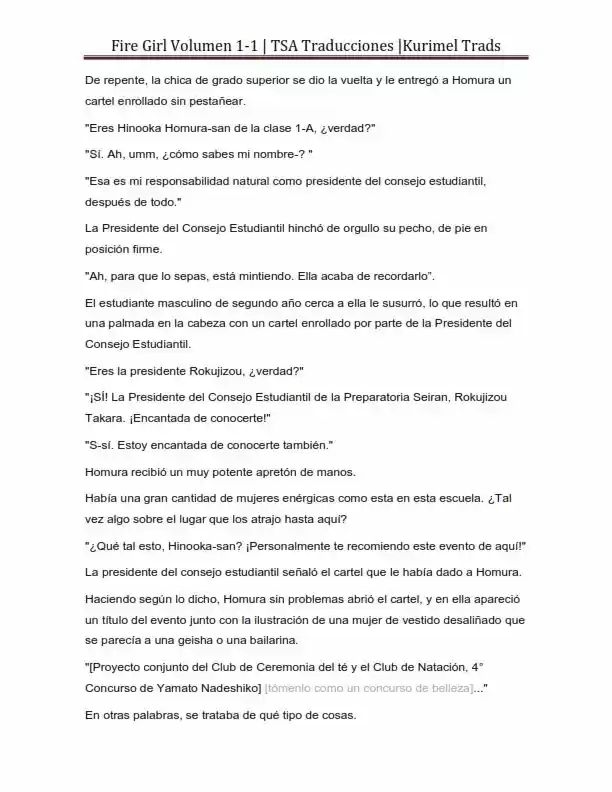 Fire Girl (Novela) - Capítulo 1 - Página 60 - LectorTMOo