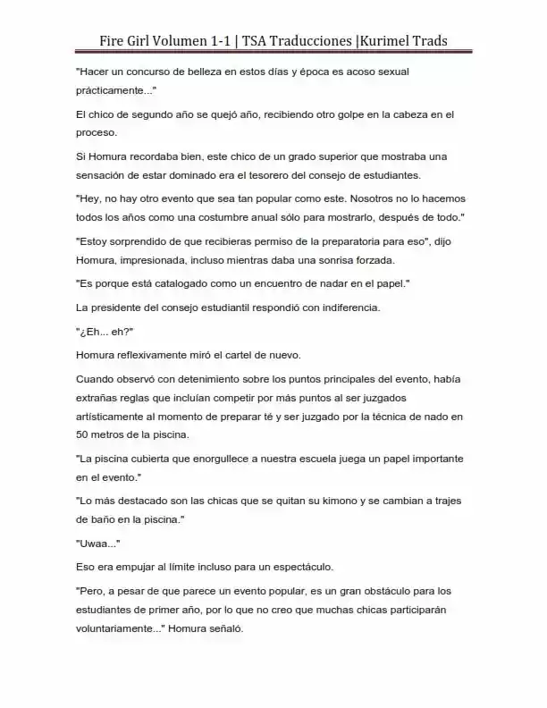 Fire Girl (Novela) - Capítulo 1 - Página 61 - LectorTMOo
