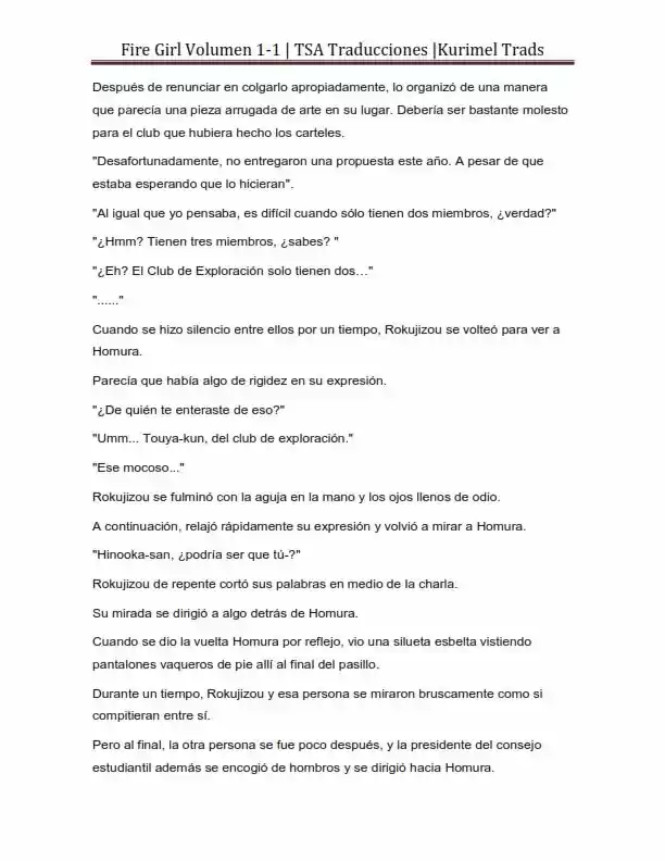 Fire Girl (Novela) - Capítulo 1 - Página 65 - LectorTMOo