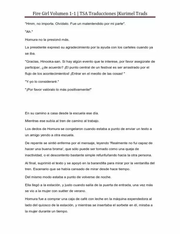 Fire Girl (Novela) - Capítulo 1 - Página 66 - LectorTMOo