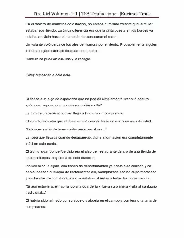 Fire Girl (Novela) - Capítulo 1 - Página 68 - LectorTMOo