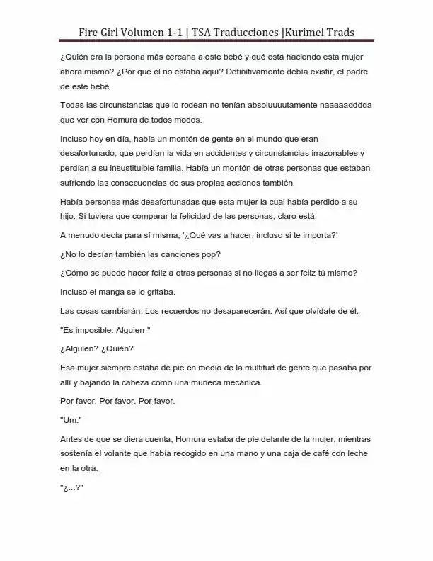 Fire Girl (Novela) - Capítulo 1 - Página 69 - LectorTMOo
