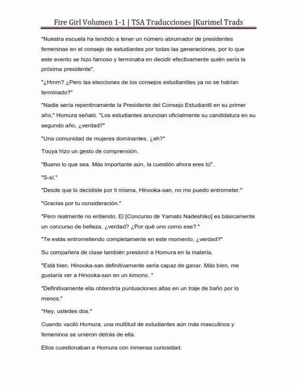 Fire Girl (Novela) - Capítulo 1 - Página 77 - LectorTMOo