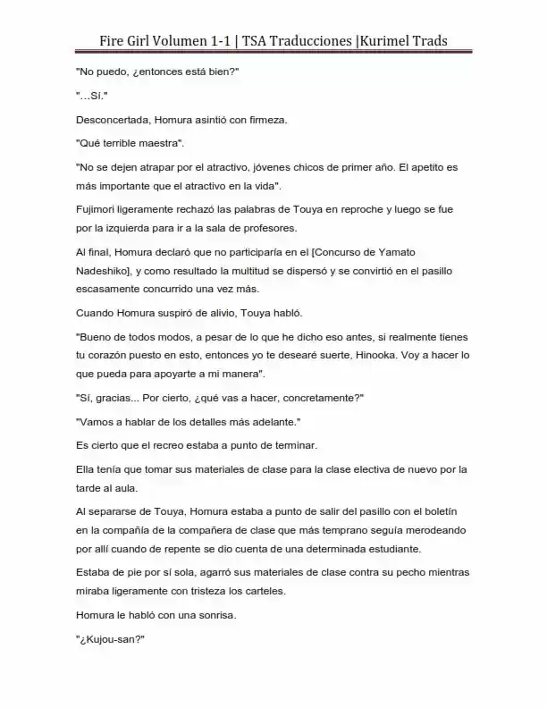 Fire Girl (Novela) - Capítulo 1 - Página 79 - LectorTMOo