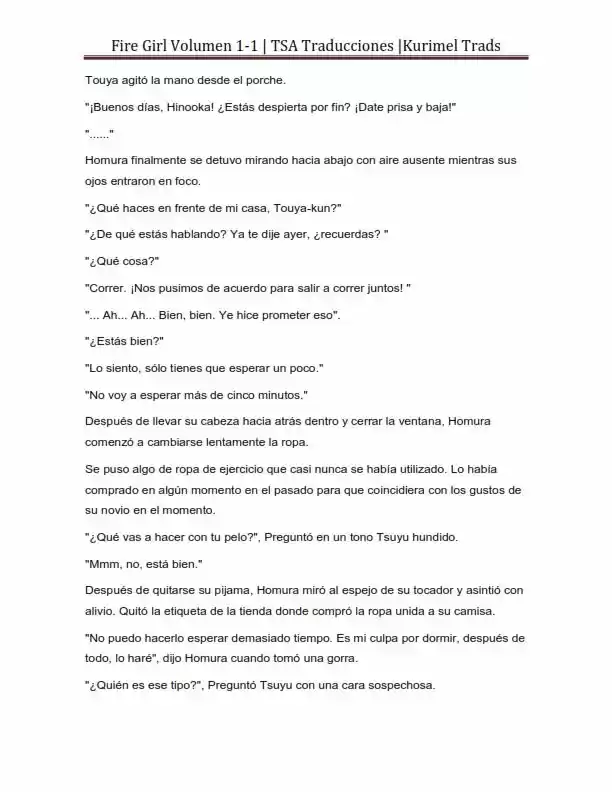 Fire Girl (Novela) - Capítulo 1 - Página 84 - LectorTMOo
