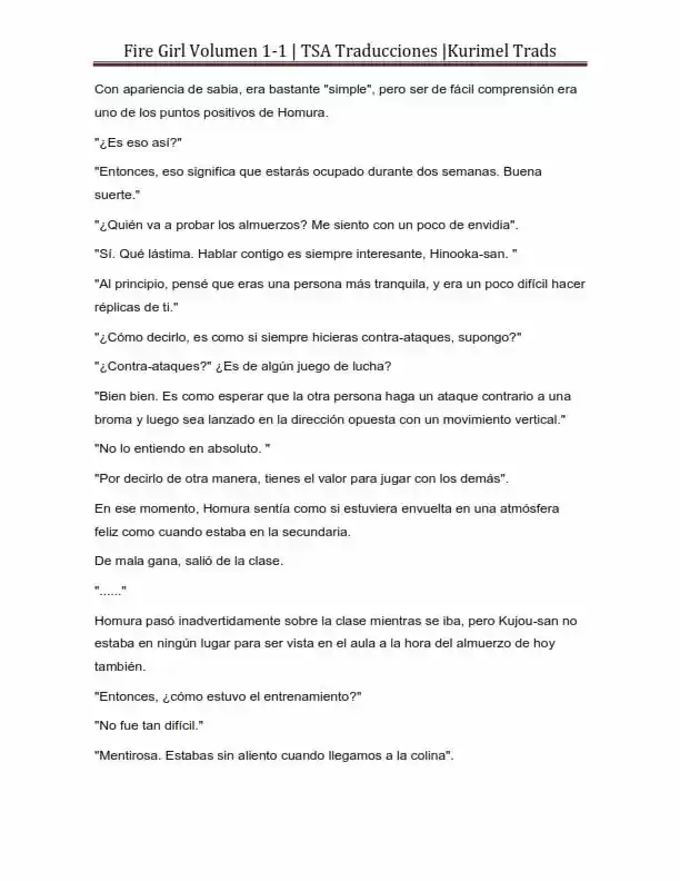 Fire Girl (Novela) - Capítulo 1 - Página 88 - LectorTMOo