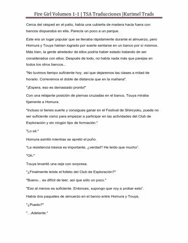 Fire Girl (Novela) - Capítulo 1 - Página 89 - LectorTMOo