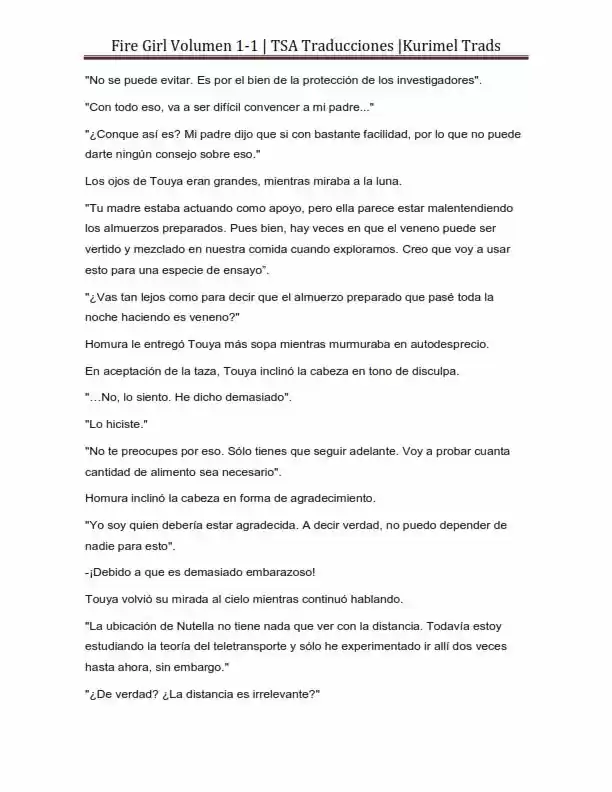 Fire Girl (Novela) - Capítulo 1 - Página 94 - LectorTMOo