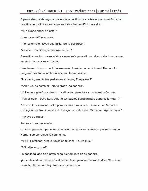 Fire Girl (Novela) - Capítulo 1 - Página 120 - LectorTMOo