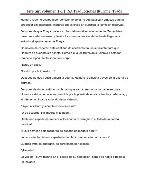 Fire Girl (Novela) - Capítulo 1 - Página 121 - LectorTMOo