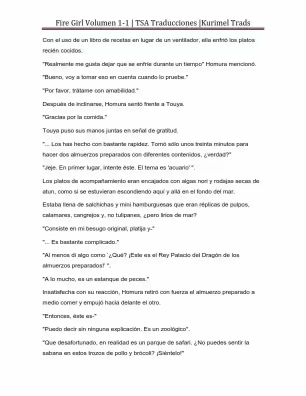 Fire Girl (Novela) - Capítulo 1 - Página 126 - LectorTMOo