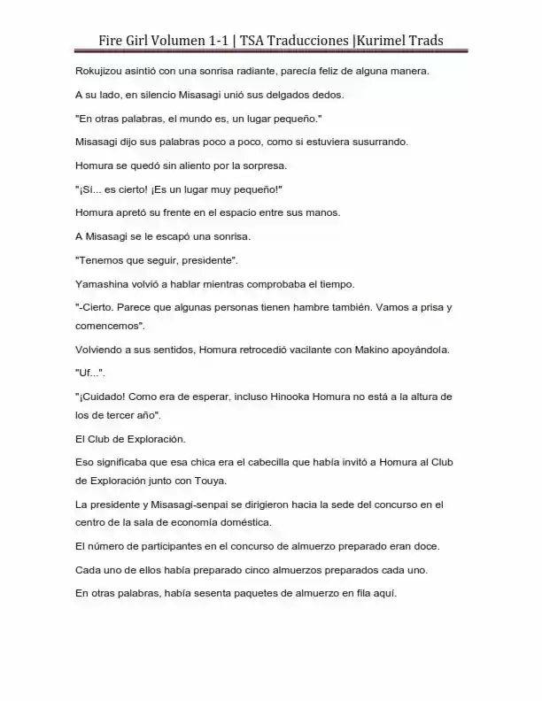 Fire Girl (Novela) - Capítulo 1 - Página 138 - LectorTMOo