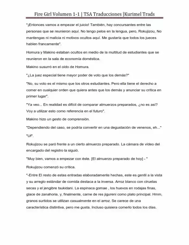 Fire Girl (Novela) - Capítulo 1 - Página 139 - LectorTMOo
