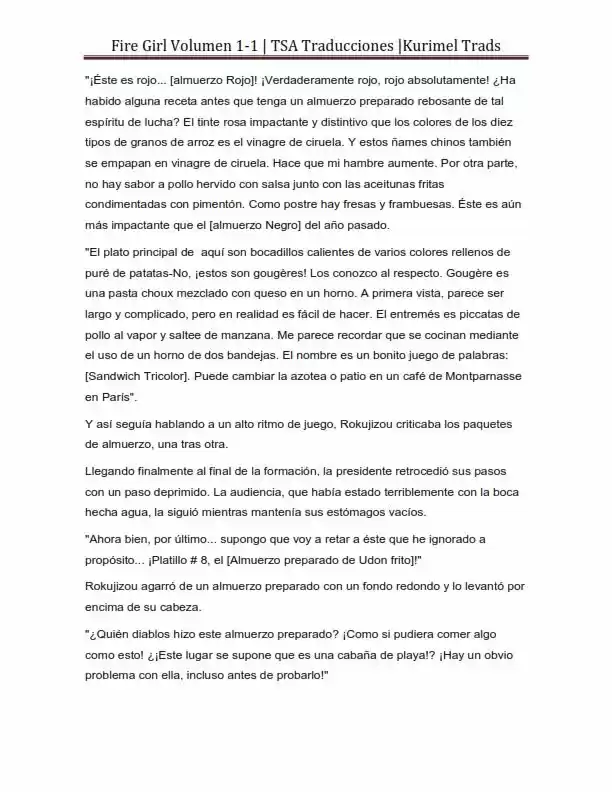 Fire Girl (Novela) - Capítulo 1 - Página 140 - LectorTMOo