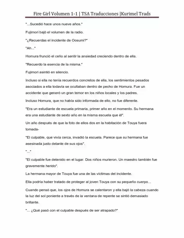 Fire Girl (Novela) - Capítulo 1 - Página 150 - LectorTMOo