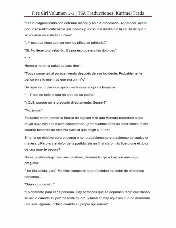 Fire Girl (Novela) - Capítulo 1 - Página 151 - LectorTMOo