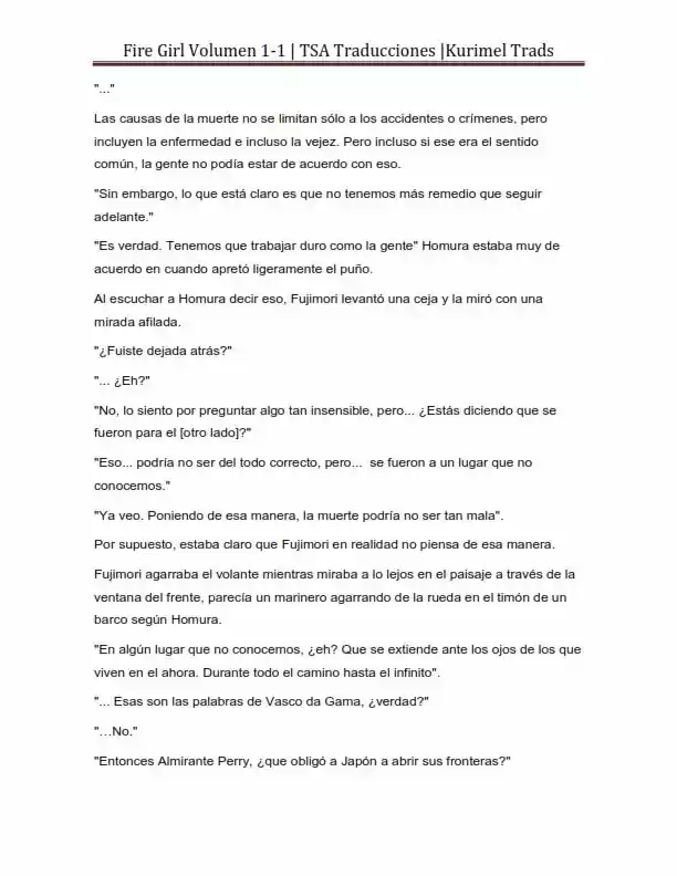 Fire Girl (Novela) - Capítulo 1 - Página 152 - LectorTMOo
