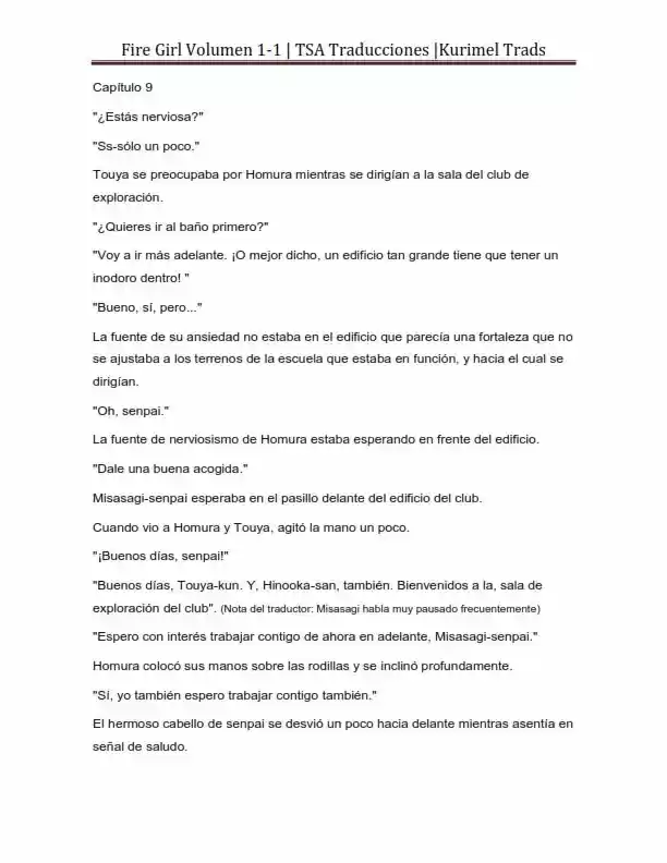 Fire Girl (Novela) - Capítulo 1 - Página 157 - LectorTMOo
