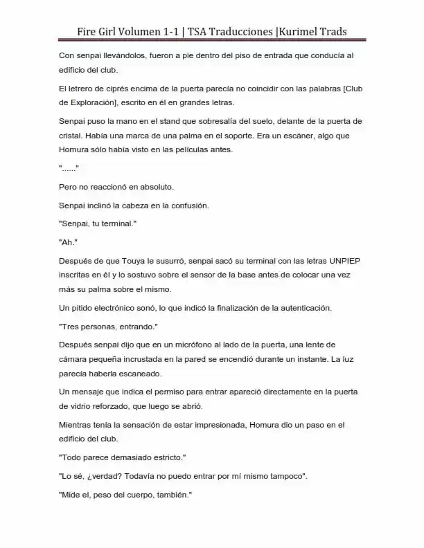 Fire Girl (Novela) - Capítulo 1 - Página 158 - LectorTMOo