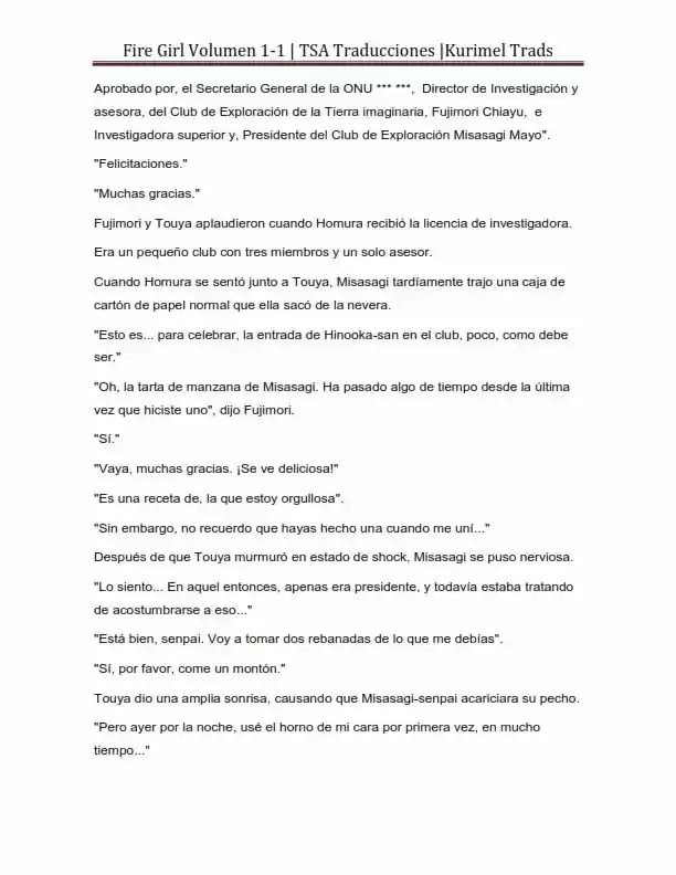 Fire Girl (Novela) - Capítulo 1 - Página 161 - LectorTMOo