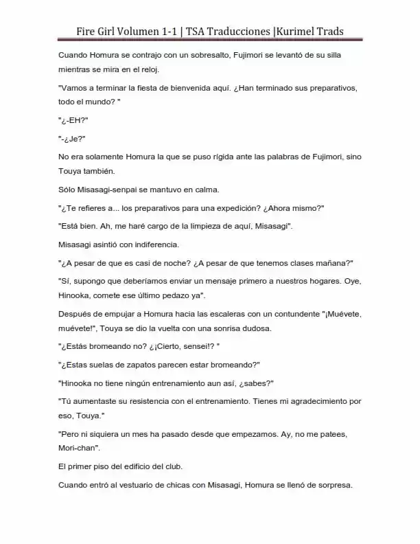 Fire Girl (Novela) - Capítulo 1 - Página 166 - LectorTMOo