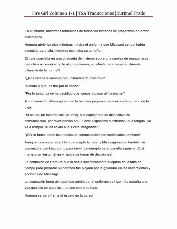 Fire Girl (Novela) - Capítulo 1 - Página 167 - LectorTMOo