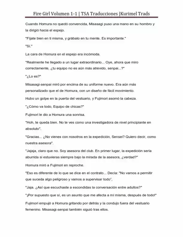 Fire Girl (Novela) - Capítulo 1 - Página 169 - LectorTMOo