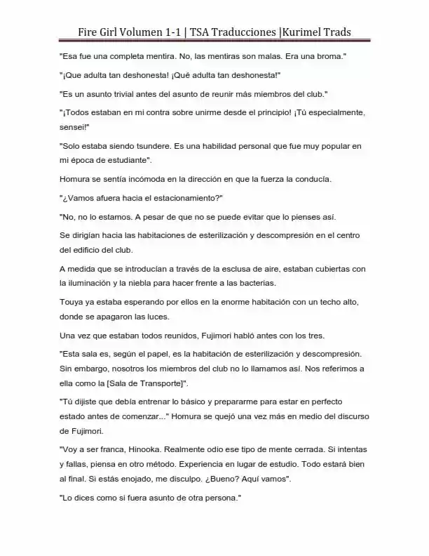Fire Girl (Novela) - Capítulo 1 - Página 170 - LectorTMOo