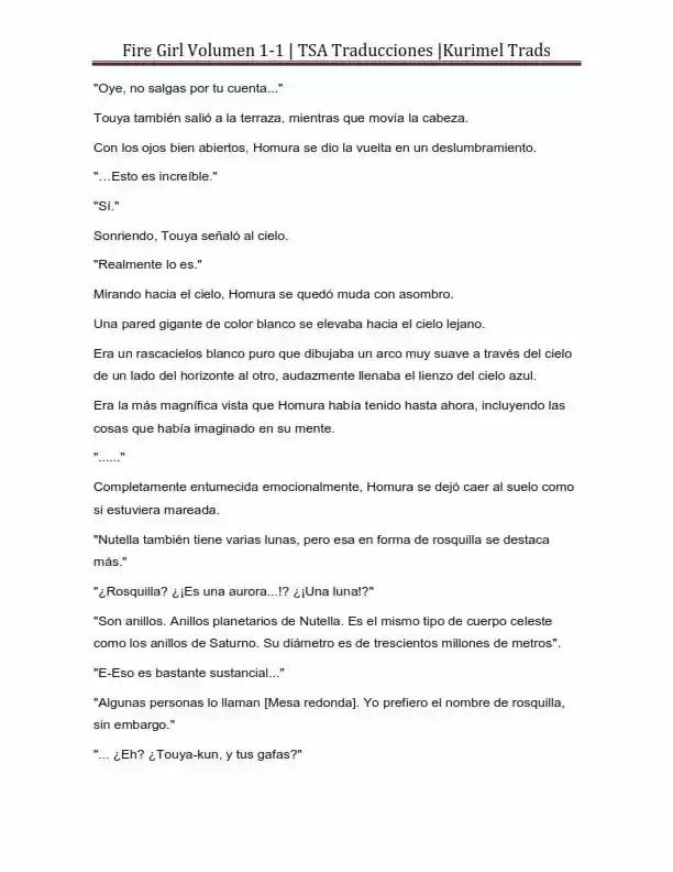 Fire Girl (Novela) - Capítulo 1 - Página 182 - LectorTMOo