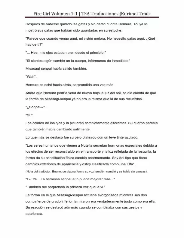 Fire Girl (Novela) - Capítulo 1 - Página 183 - LectorTMOo