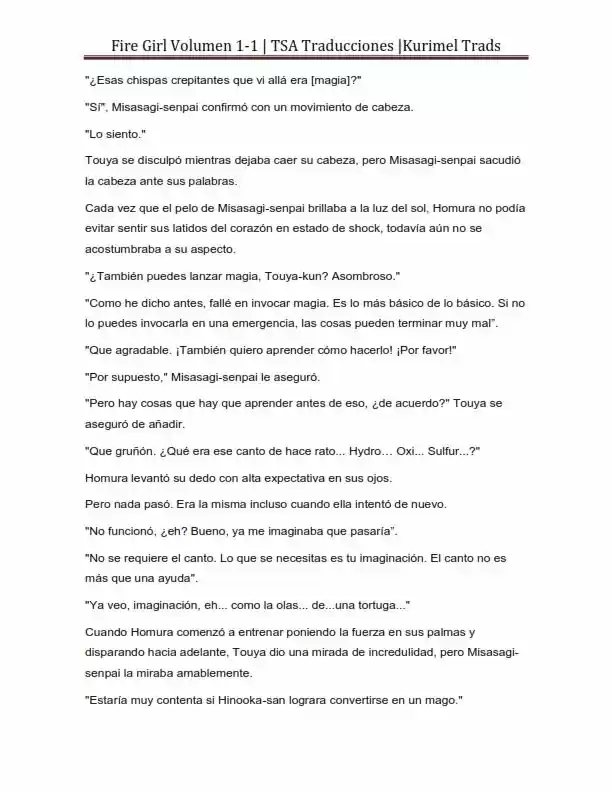 Fire Girl (Novela) - Capítulo 1 - Página 185 - LectorTMOo