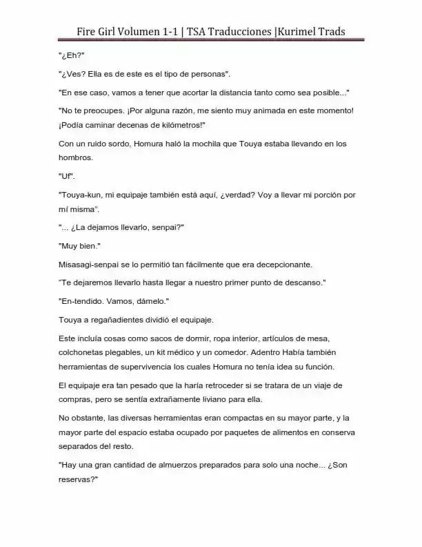 Fire Girl (Novela) - Capítulo 1 - Página 188 - LectorTMOo