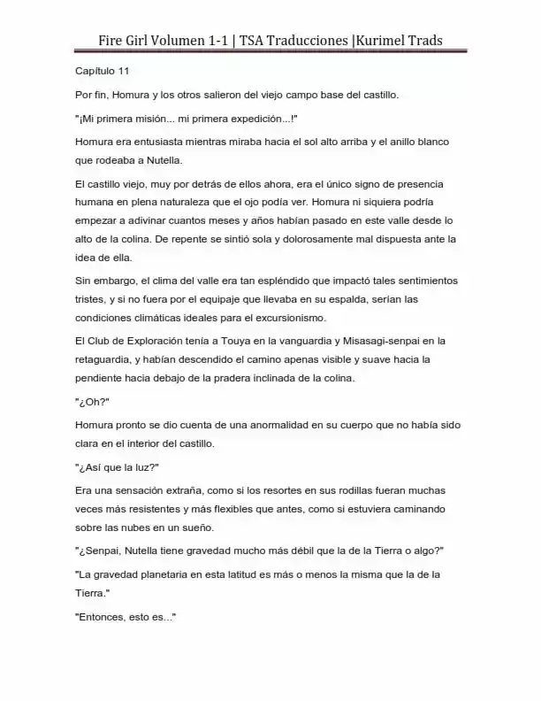 Fire Girl (Novela) - Capítulo 1 - Página 193 - LectorTMOo