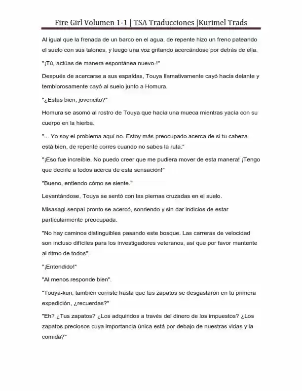 Fire Girl (Novela) - Capítulo 1 - Página 195 - LectorTMOo