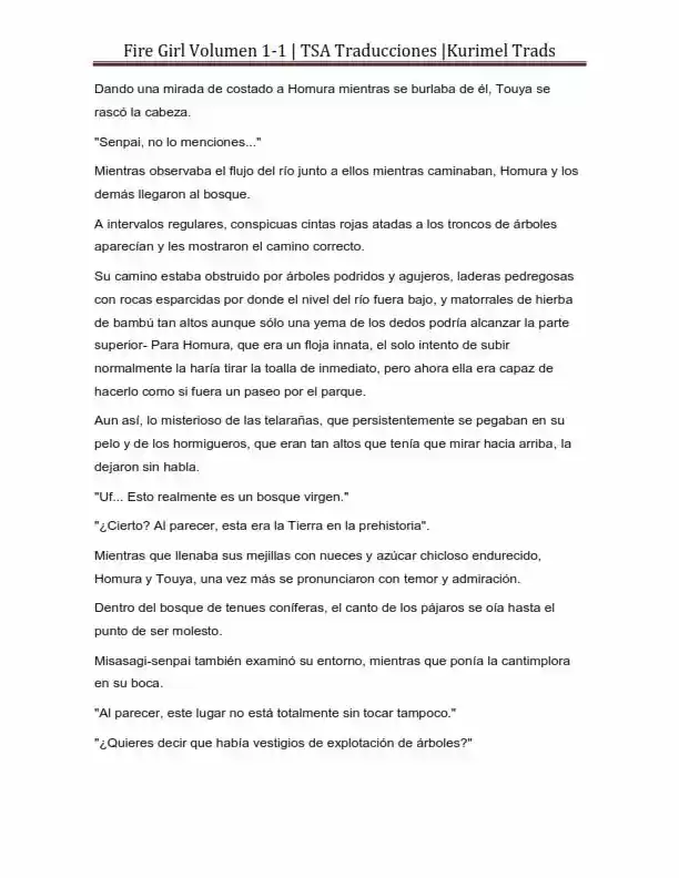 Fire Girl (Novela) - Capítulo 1 - Página 196 - LectorTMOo