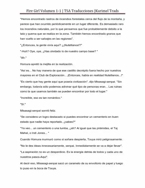 Fire Girl (Novela) - Capítulo 1 - Página 197 - LectorTMOo