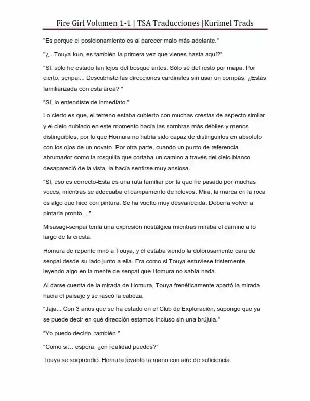 Fire Girl (Novela) - Capítulo 1 - Página 201 - LectorTMOo