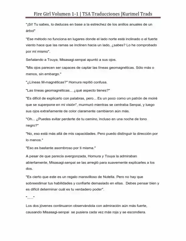 Fire Girl (Novela) - Capítulo 1 - Página 202 - LectorTMOo