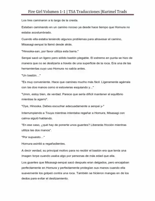 Fire Girl (Novela) - Capítulo 1 - Página 203 - LectorTMOo