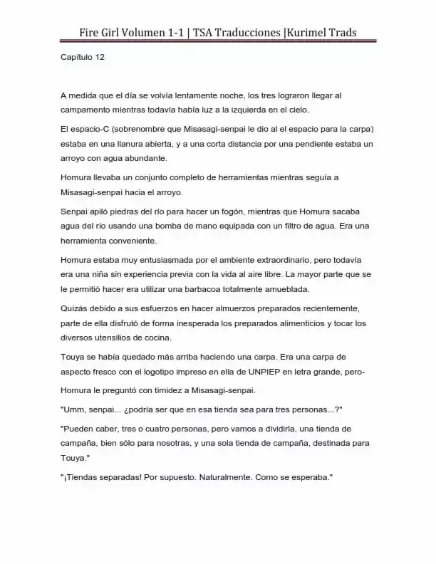 Fire Girl (Novela) - Capítulo 1 - Página 213 - LectorTMOo