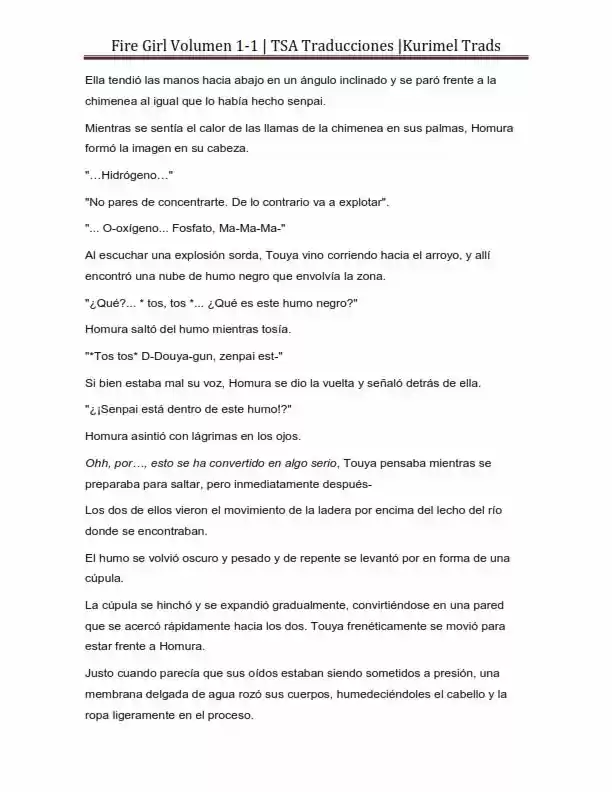 Fire Girl (Novela) - Capítulo 1 - Página 216 - LectorTMOo
