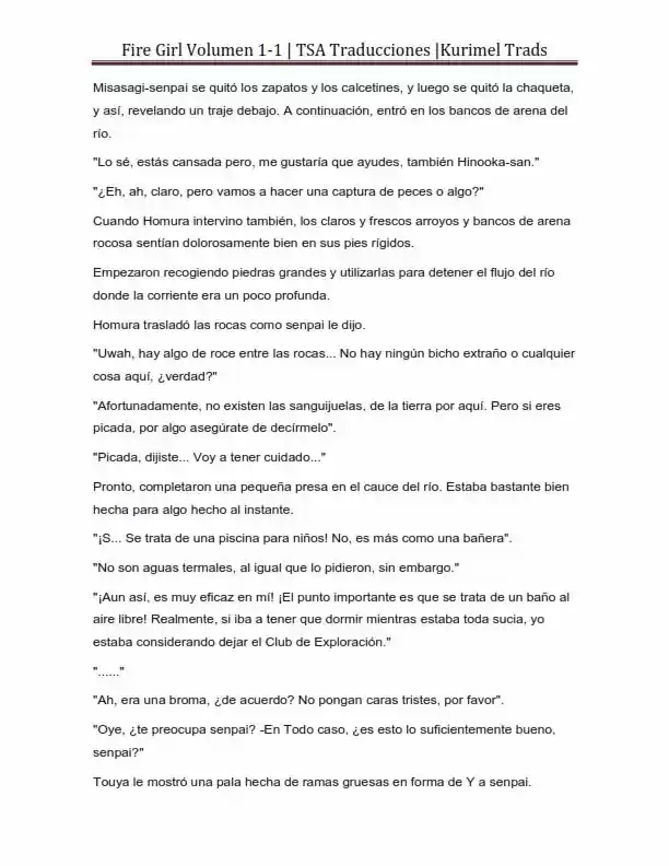 Fire Girl (Novela) - Capítulo 1 - Página 221 - LectorTMOo