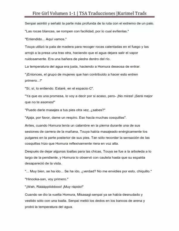 Fire Girl (Novela) - Capítulo 1 - Página 222 - LectorTMOo