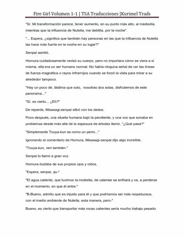 Fire Girl (Novela) - Capítulo 1 - Página 224 - LectorTMOo