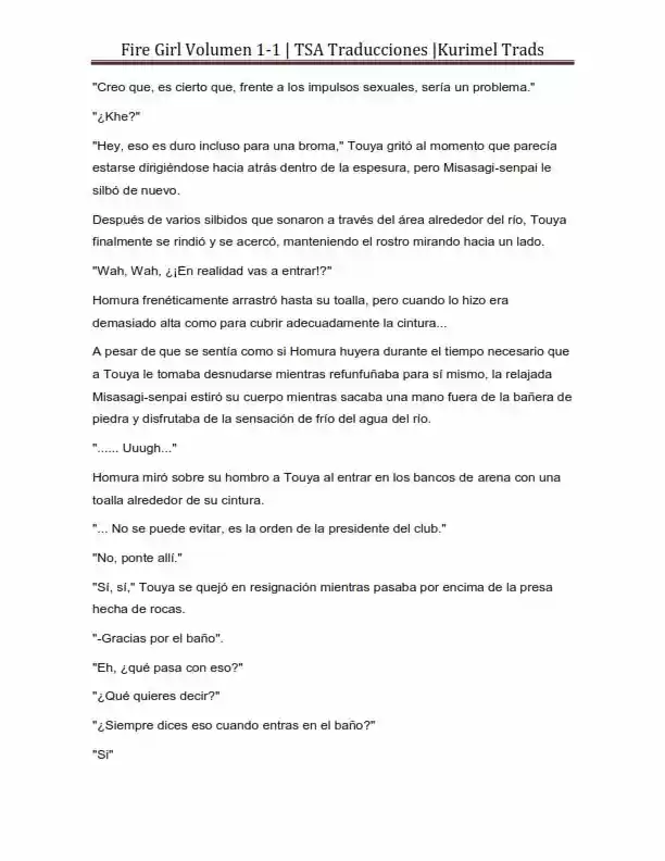 Fire Girl (Novela) - Capítulo 1 - Página 225 - LectorTMOo