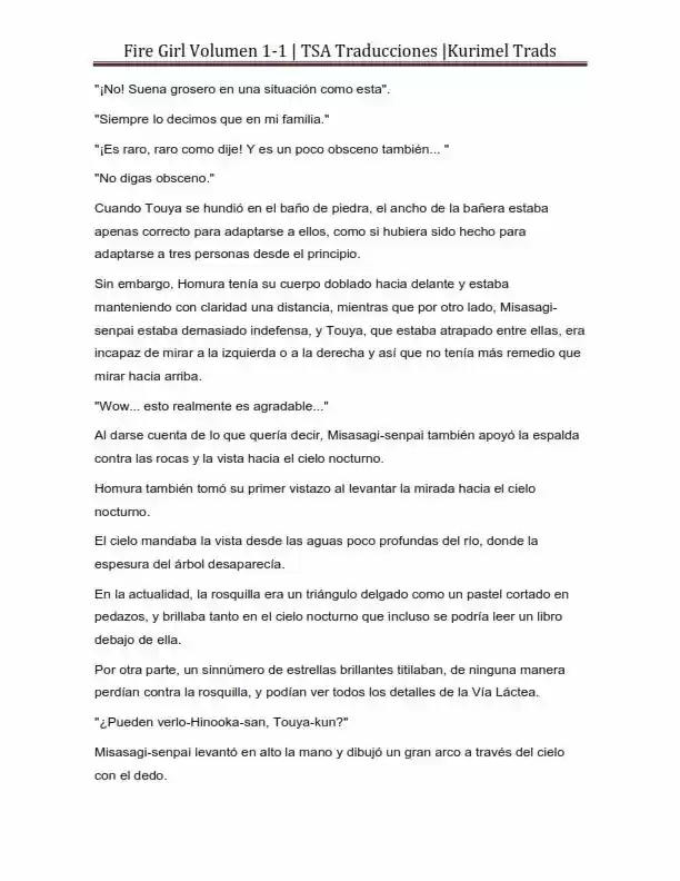 Fire Girl (Novela) - Capítulo 1 - Página 226 - LectorTMOo