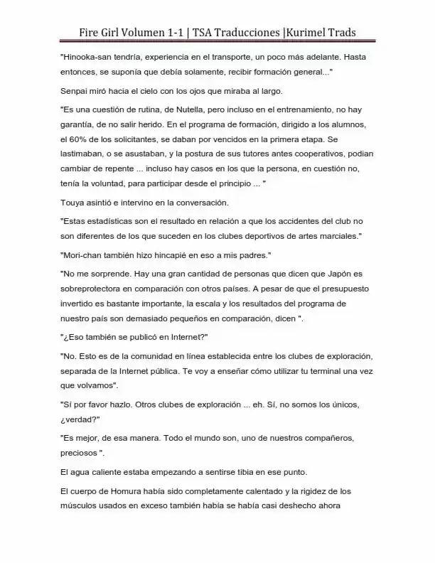 Fire Girl (Novela) - Capítulo 1 - Página 231 - LectorTMOo