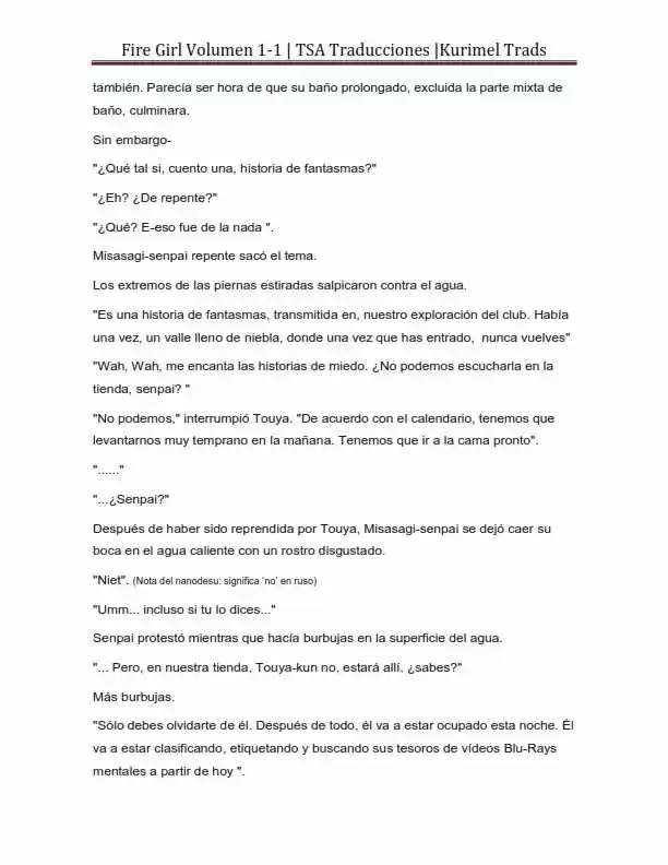 Fire Girl (Novela) - Capítulo 1 - Página 232 - LectorTMOo